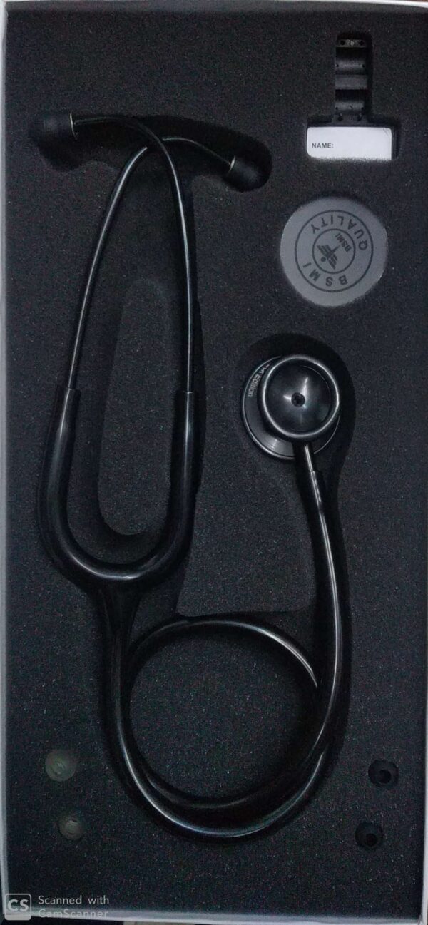 BSMI Classic Stethoscope (Black Edition) - Image 2