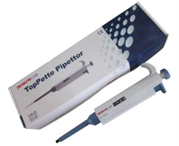 Micro Pipettes Single-channel Adjustable Laboratory DRAGON Pipettor 0.1ul-100ul Volumes(10-100) - Image 3