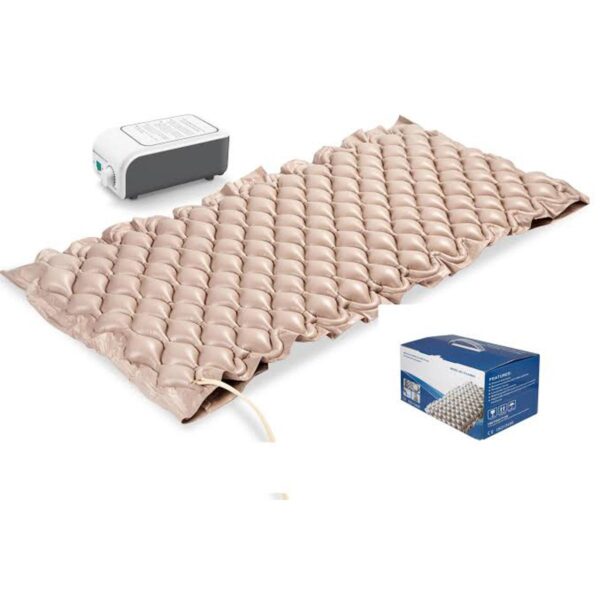 Elite Air Bubble Mattress with Adjustable Pump System for Bed sore Patients with Repair Kit - Bed Sore Prevention Kit Anti Decubitus air mattress - Image 2