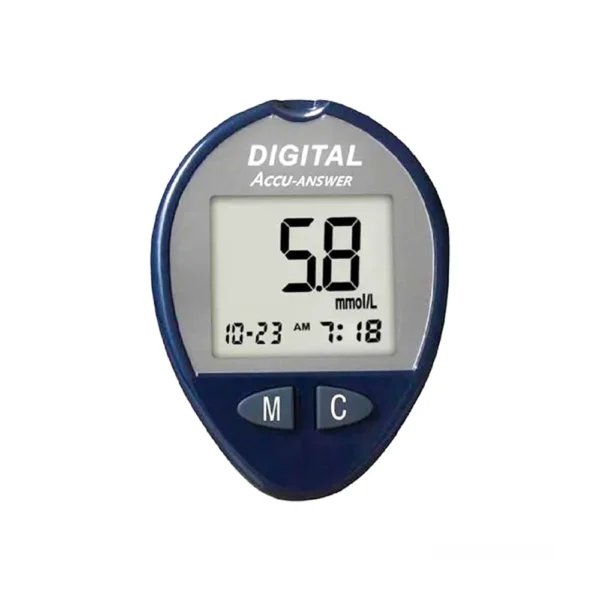 Blood Glucose Monitor / Diabetics Machine / Digital Accu Answer - Image 2